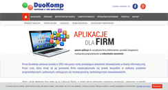 Desktop Screenshot of duokomp.pl